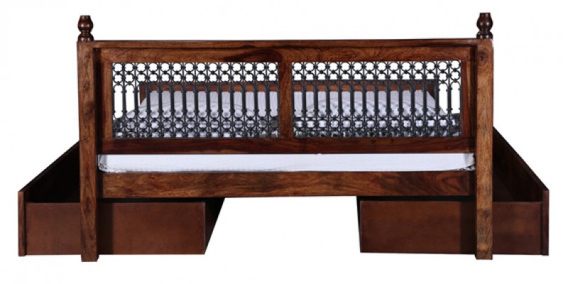 Egbert Leopold Solid wood Queen Size